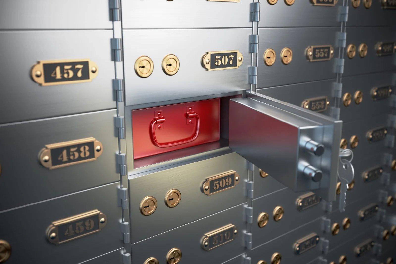 Secure vault and logistics